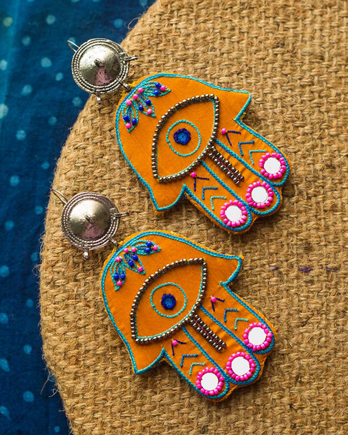 Hamsa Mini Earrings