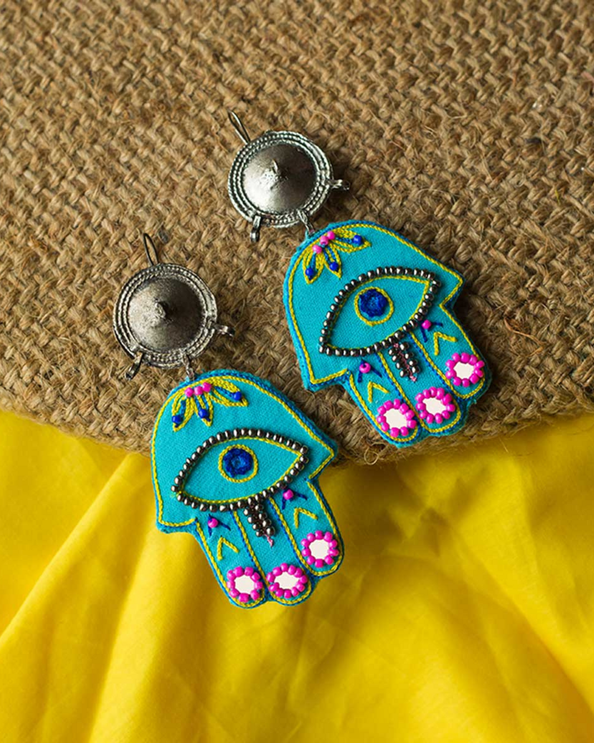 Hamsa Mini Earrings